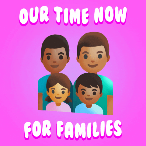 Family Of Four Animated Funart GIF
