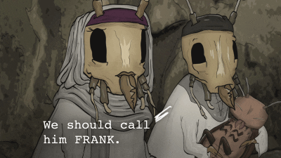 Family Of Roaches Call Frank Animals GIF