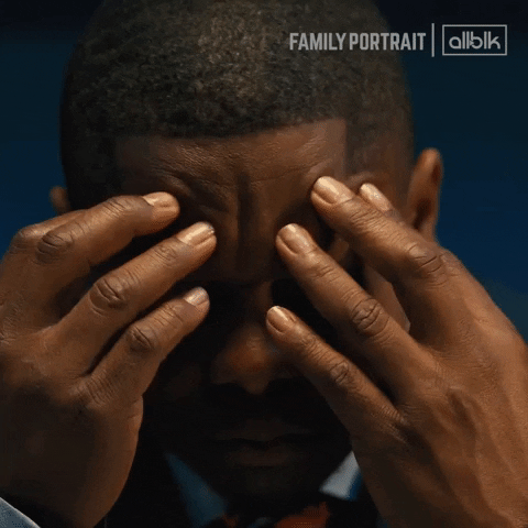 Family Portrait Chris Attoh In Despair GIF