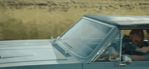 Family Trip With Fast Car GIF