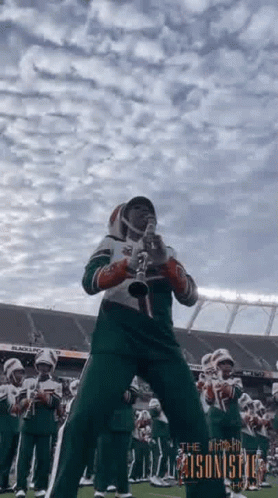 Famu Marching 100 Band Leader Focus GIF