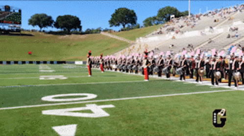 Famu Marching 100 Band Members Running GIF