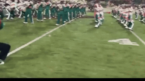 Famu Marching 100 Band Turning Away GIF