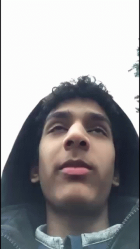 Fan Boy In Black Hoddie With Super Idol GIF