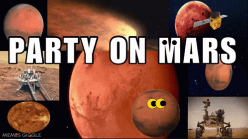 Fan Edit Party On Mars GIF