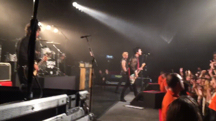 Fan Pointing Vocalist GIF