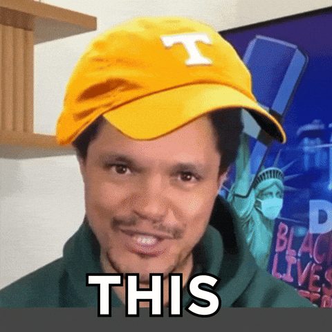 Fan Wearing Rocky Top Animated Cap GIF