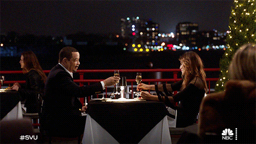 Fancy Dinner Date GIF