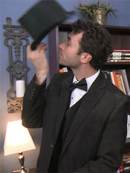 Fancy Hat Swag GIF