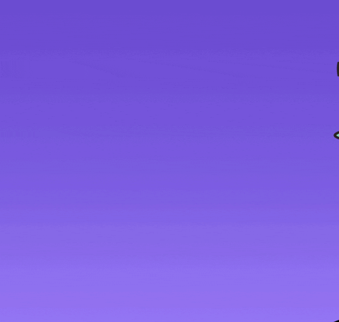 Fang Gang Monster Waving Hand GIF