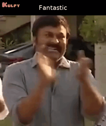 Chiranjeevi Fantastic Clap GIF