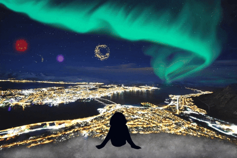 Fantastic Northern Lights Viewing GIF