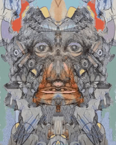 Fantasy Art Weird Looking Face GIF