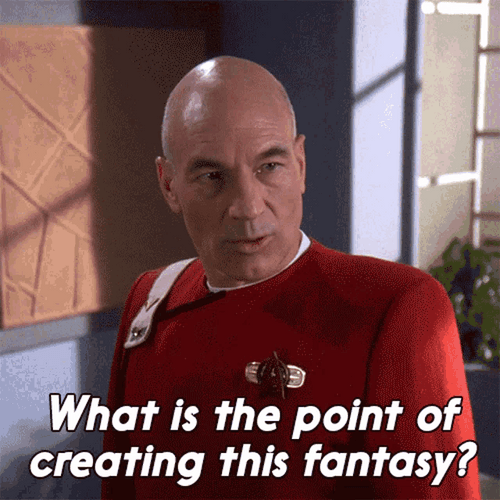Fantasy Star Trek Captain GIF