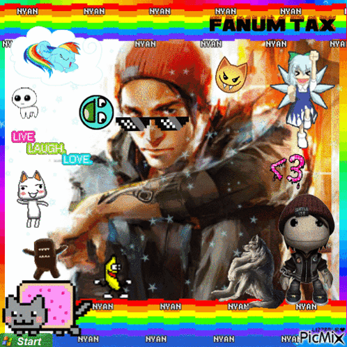 Fanum Tax Ohio It's Based to Be Back Poster
