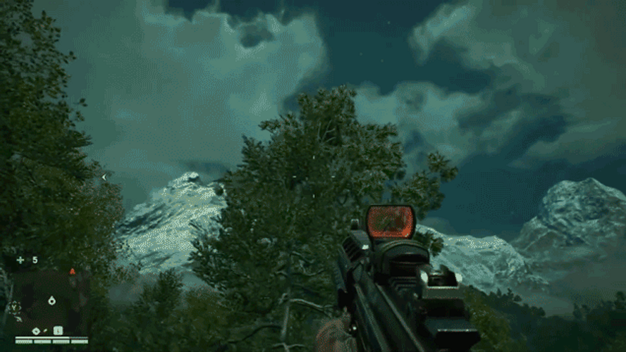 Far Cry 4 Shoot Black Eagle GIF
