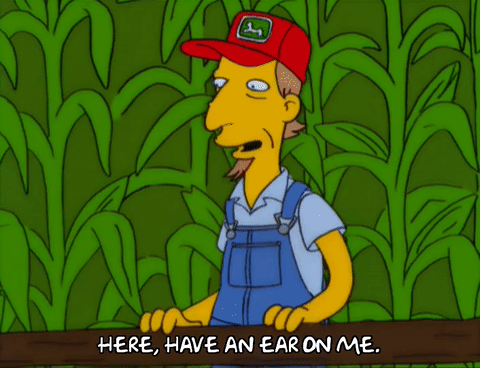 Farmer Have An Ear Corn GIF