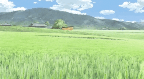 Farming Rice Field GIF