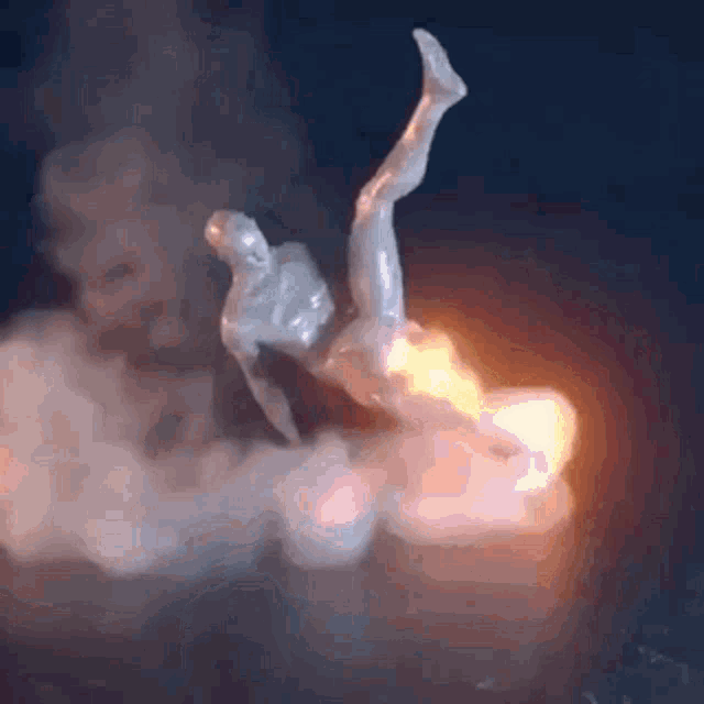 Farting Fire Animation GIF