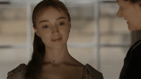 Fascinated Daphne Bridgerton It Is Lovely GIF
