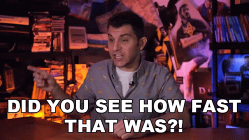 Did You See How Fast Shane Luis GIF