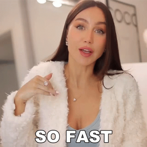 So Fast Lisa Alexandra GIF