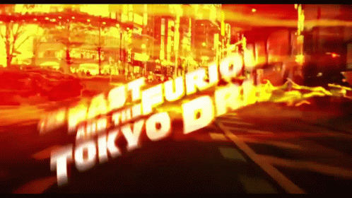 Fast and the Furious Tokyo Drift Poster