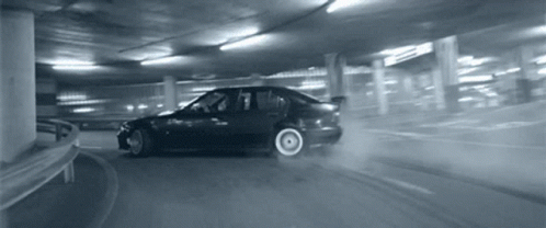 Bmw Fast Car Drifting GIF
