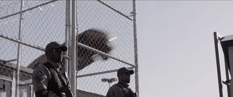 Fast Car Ramps Entering The Jail GIF