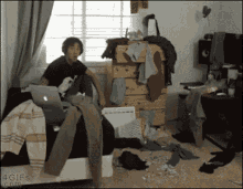 Fast Cleaning Zach King Magic GIF