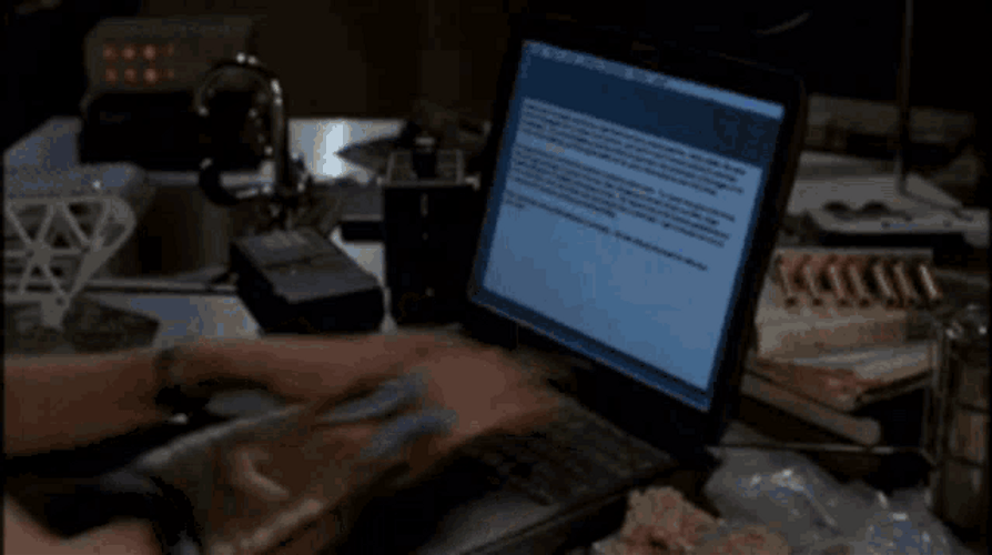 Fast Hand Typing & Coding GIF