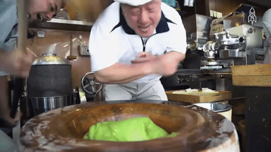 Fast Japanese Mochi Makers GIF