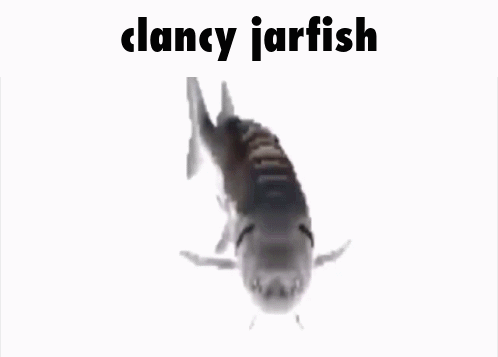 Fast Spinning Clancy Jar Fish GIF
