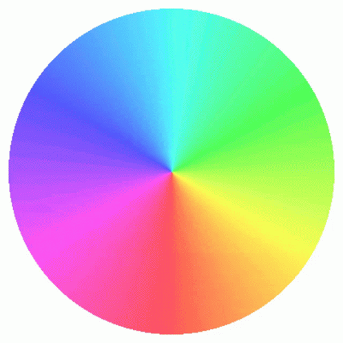 Fast Spinning Coloring Wheel GIF