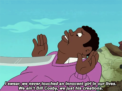 Fat Albert Being A Hostage GIF