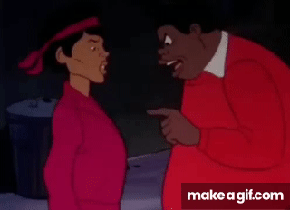 Fat Albert Getting Angry At Someone GIF
