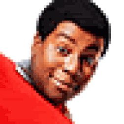 Fat Albert Pixilated Raising Brows GIF