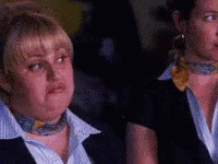 Fat Amy Missed It By That Much Sign GIF
