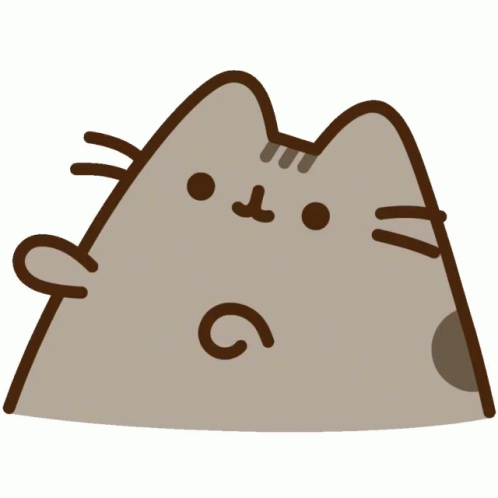 Fat Cat Waving Short Paw GIF