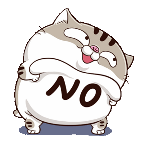 Fat Cat With A No Belly GIF
