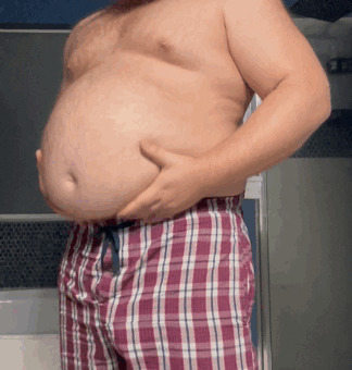 Fat Guy Billy Fat Stomach GIF
