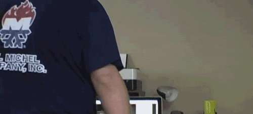 Fat Guy Neat Smile GIF