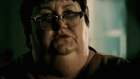 Fat Lady Oh Sweet Baby Jesus GIF