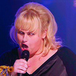 Fat Lady Singing Amy Extreme Emotions GIF