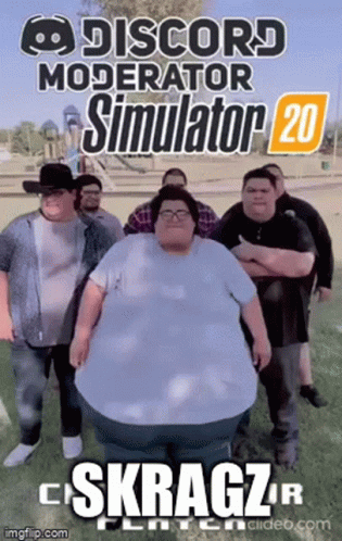 Fat Men Standing in Park Discord Moderator Simulator 20