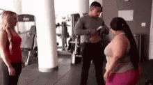 Fat People Collapse Gym GIF