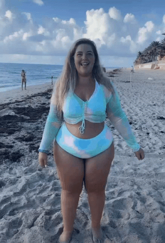 Fat People Dancing By The Sea GIF