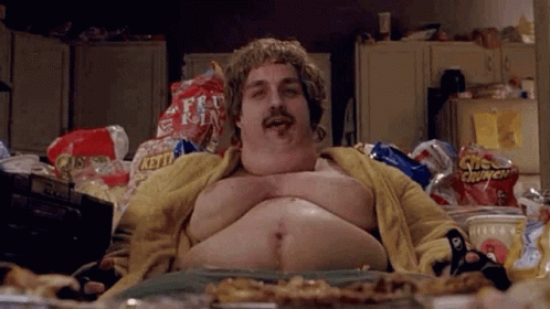 Fat Tony Perkis Ya Happy Heavyweights GIF