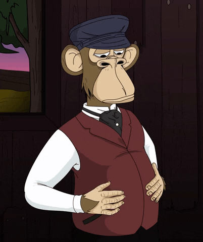 Fat Tuesday Chubby Monkey Belly Rub GIF