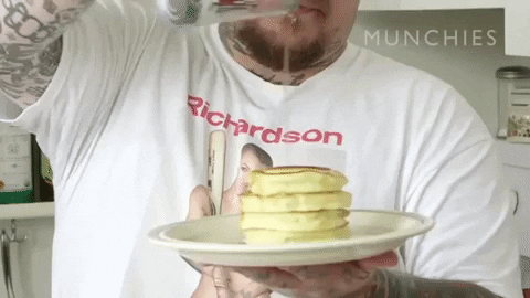 Fat Tuesday Luscious Pancakes GIF